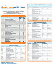 GovDataHosting FedRAMP Control Quick Reference Guide